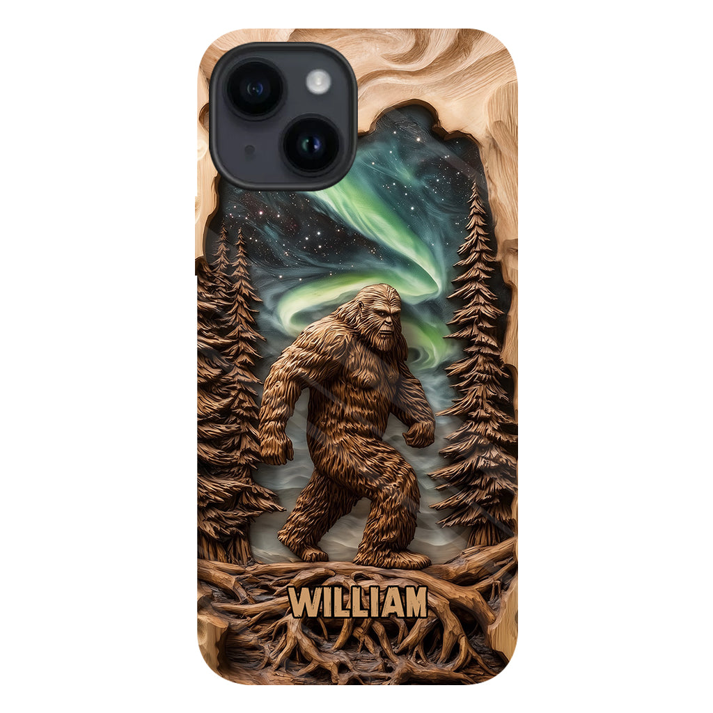 Into The Forest I Go - Personalized Hiking Full Print Phone Case