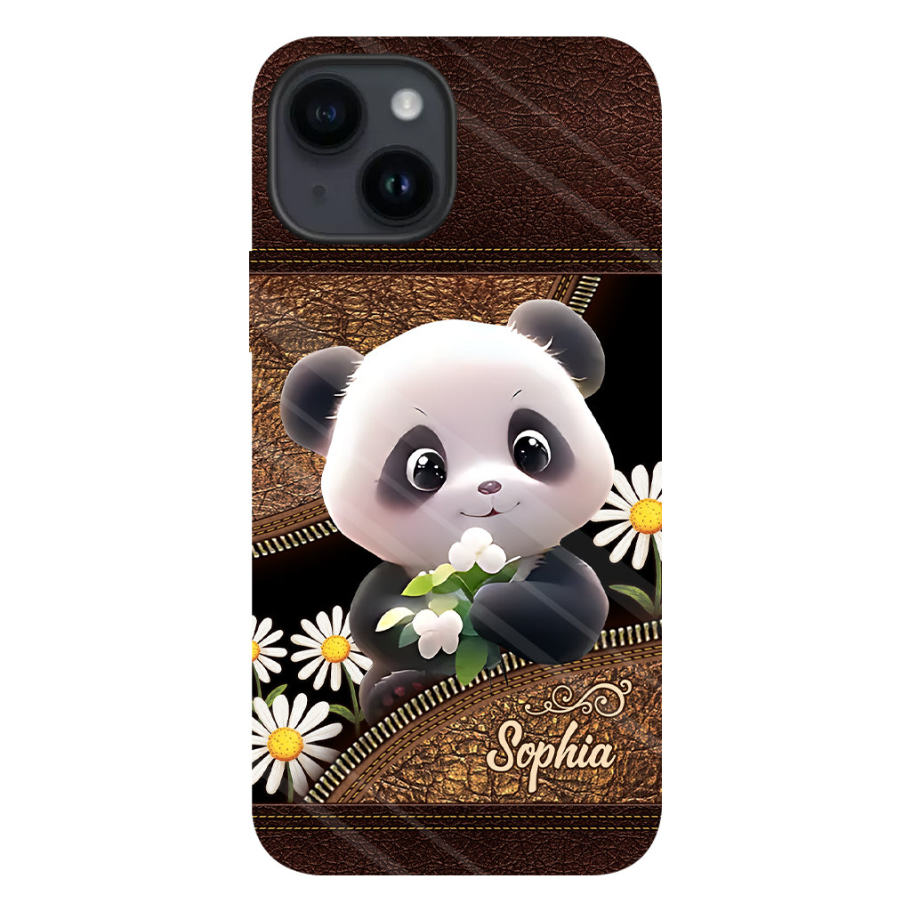 Just A Girl Who Loves Pandas - Personalized Panda Lover Full Print Phone Case