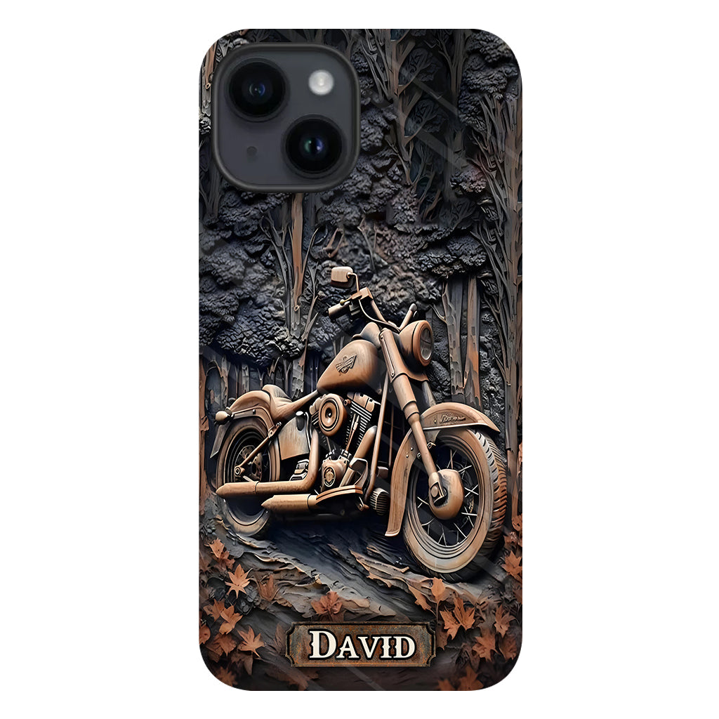 Time To Ride - Personalized Biker Full Print Phone Case