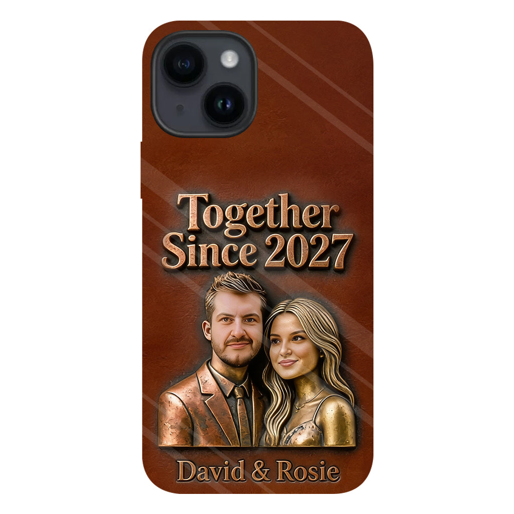 Together Since Custom Any Photo - Personalized Couple Full Print Phone Case