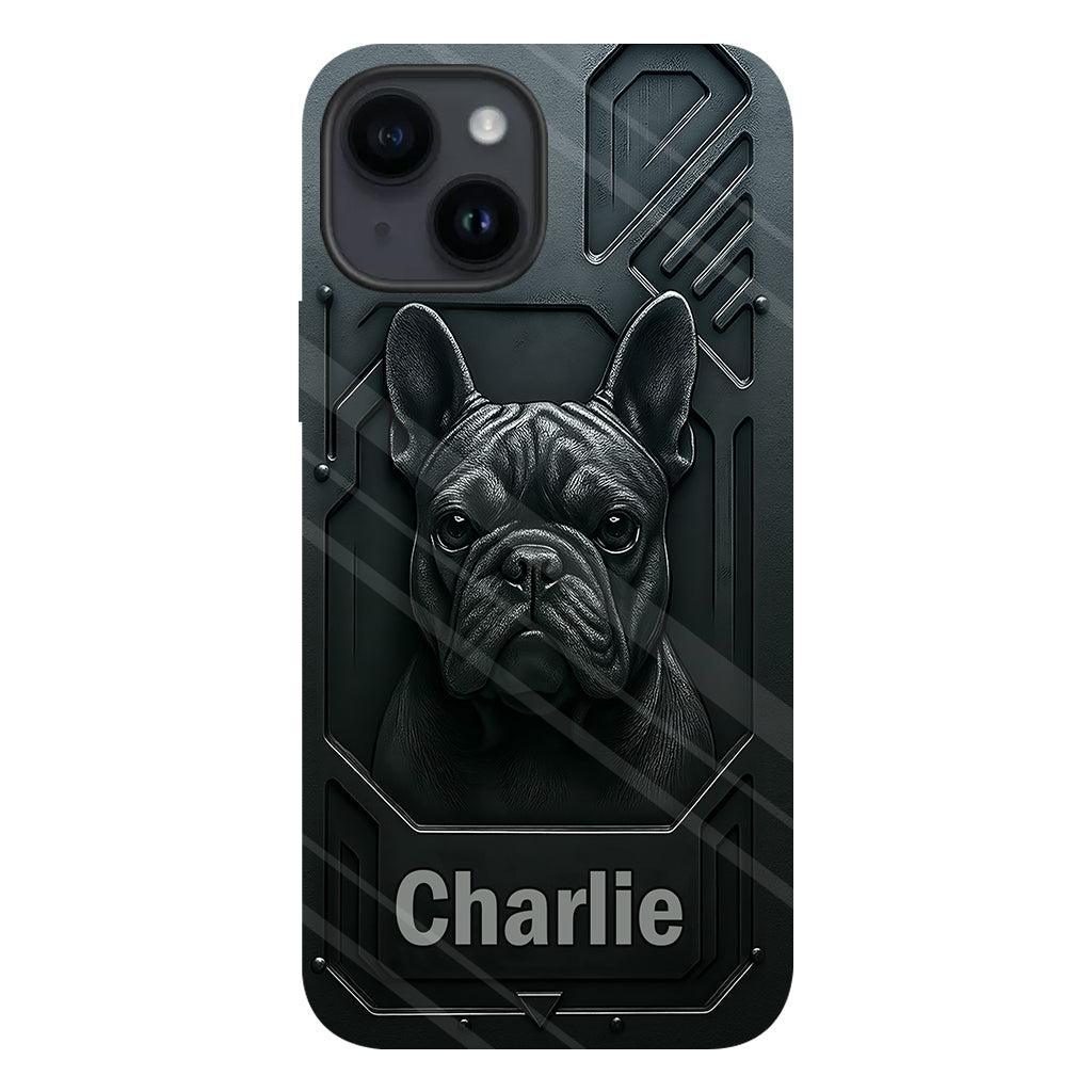 Meilleure maman/papa de chien - Coque de téléphone personnalisée avec impression intégrale de chien
