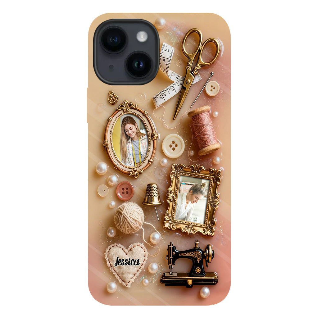 Love Sewing - Personalized Sewing Full Print Phone Case