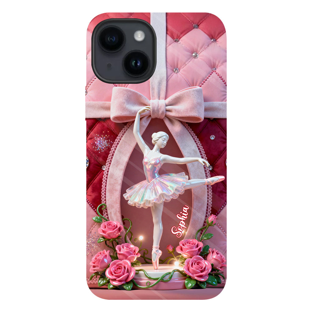 Just A Girl Who Loves To Dance - Personalized Ballet Full Print Phone Case