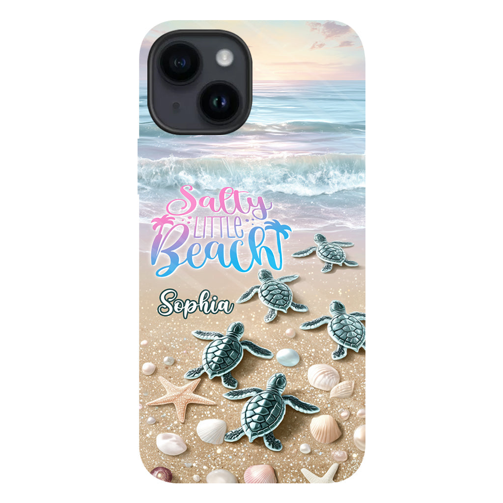 Salty Lil Beach - Personalized Sea Lover Full Print Phone Case