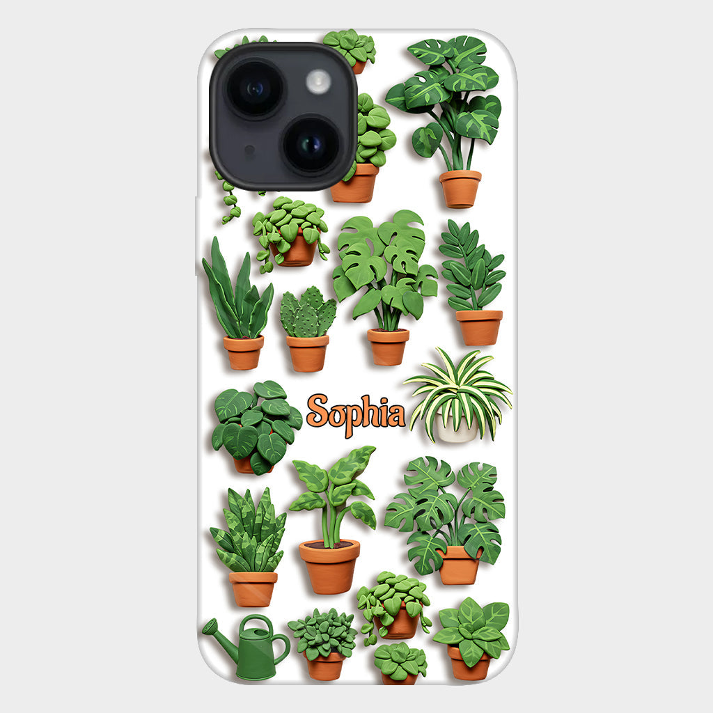 J'ai vraiment besoin de toutes ces plantes - Coque de téléphone personnalisée avec impression intégrale sur le thème du jardinage
