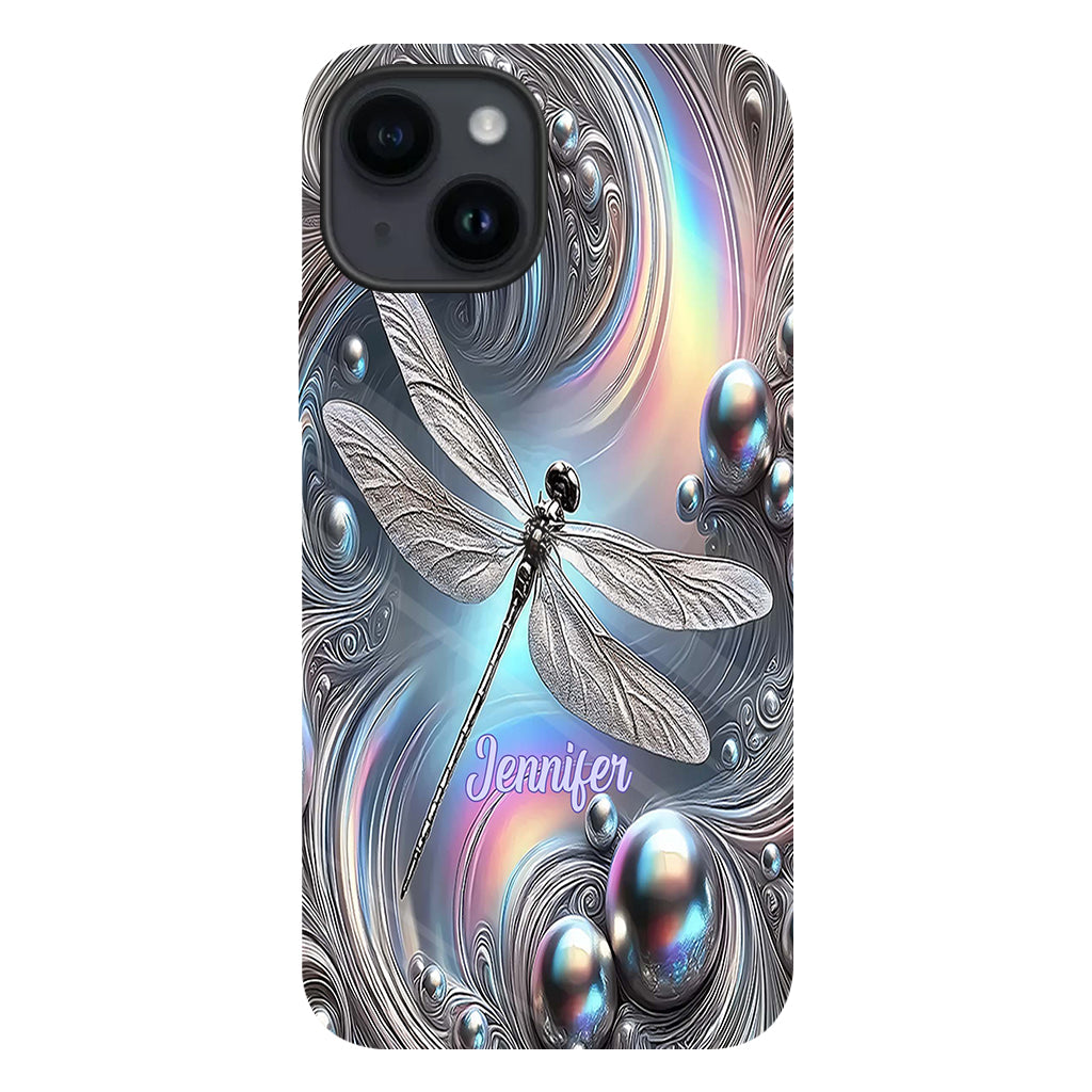 Beautiful Dragonfly - Personalized Dragonfly Full Print Phone Case