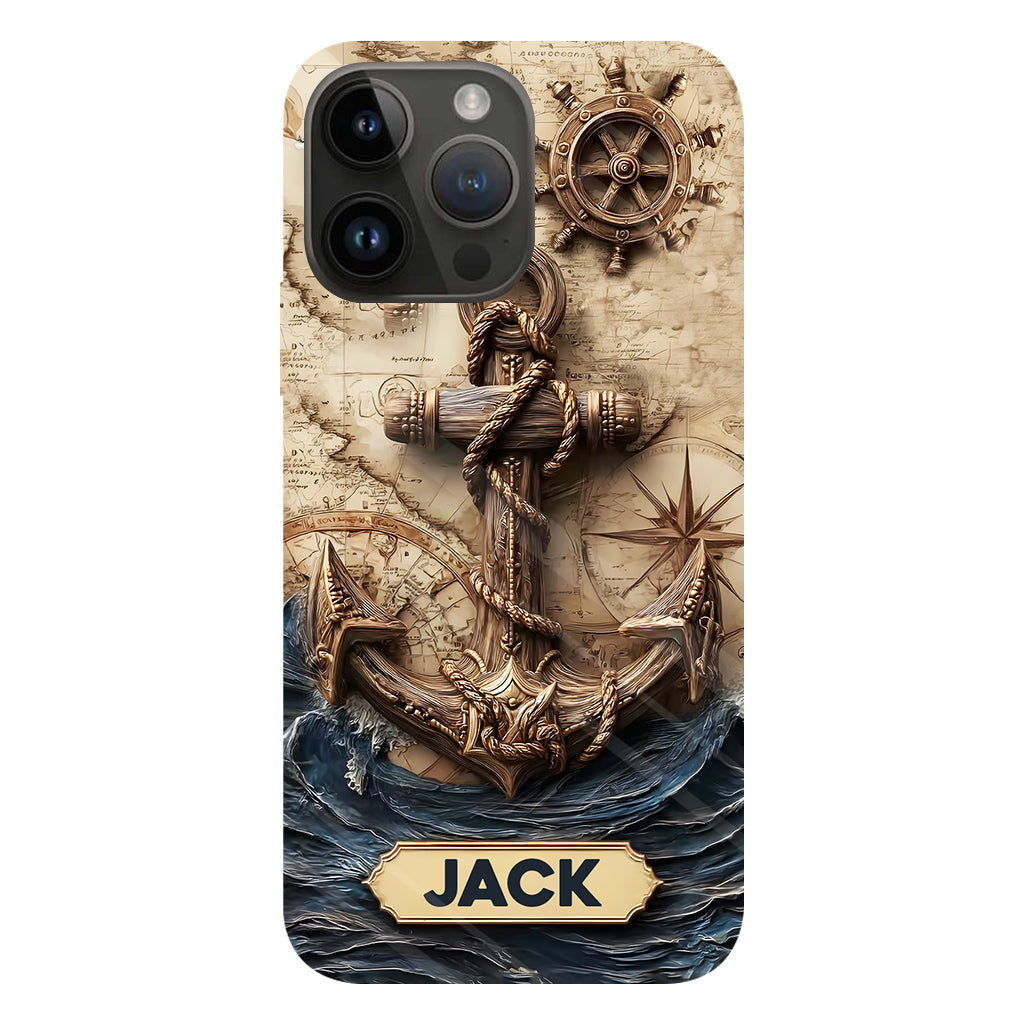 Proud Sailor - Personalized Boating Full Print Phone Case
