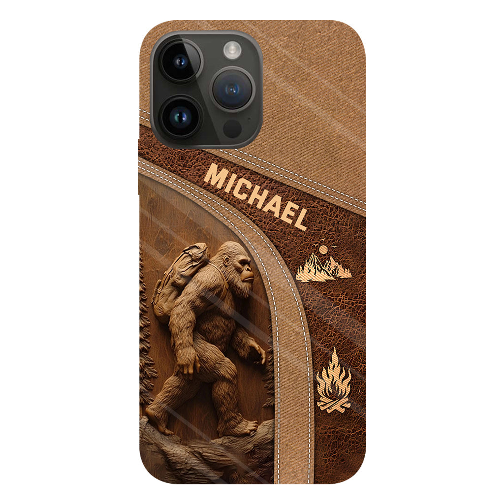 Sasquatch - Personalized Hiking Full Print Phone Case