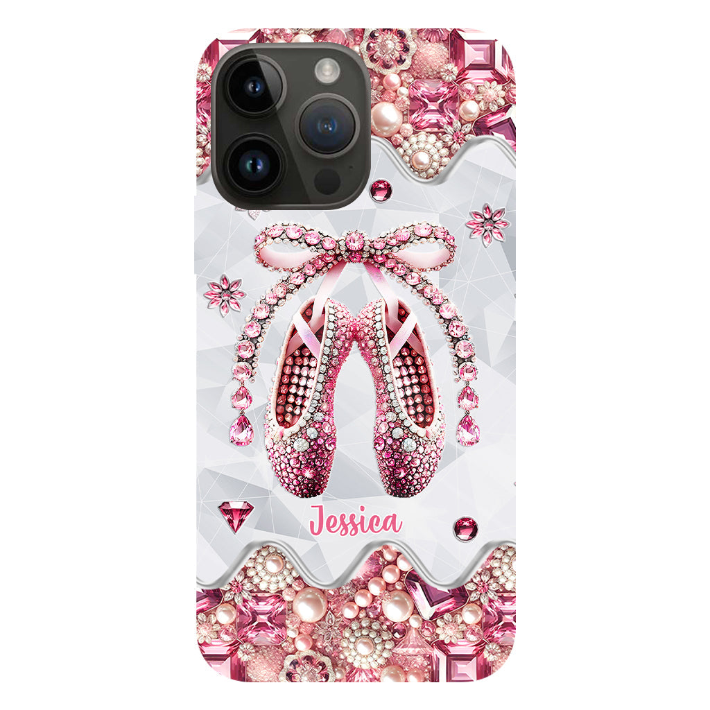 Coque de téléphone personnalisée Love Ballet - Impression intégrale sur le thème du ballet