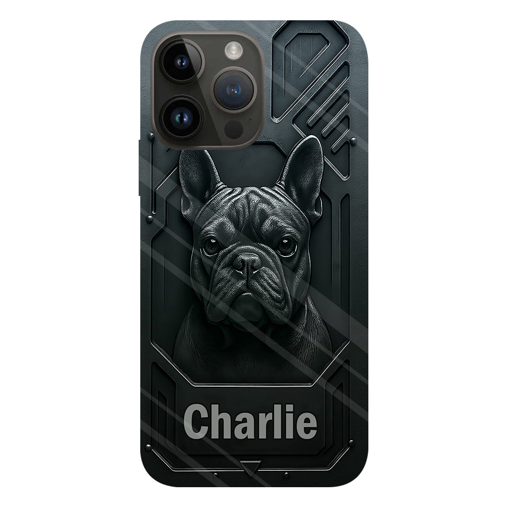 Meilleure maman/papa de chien - Coque de téléphone personnalisée avec impression intégrale de chien