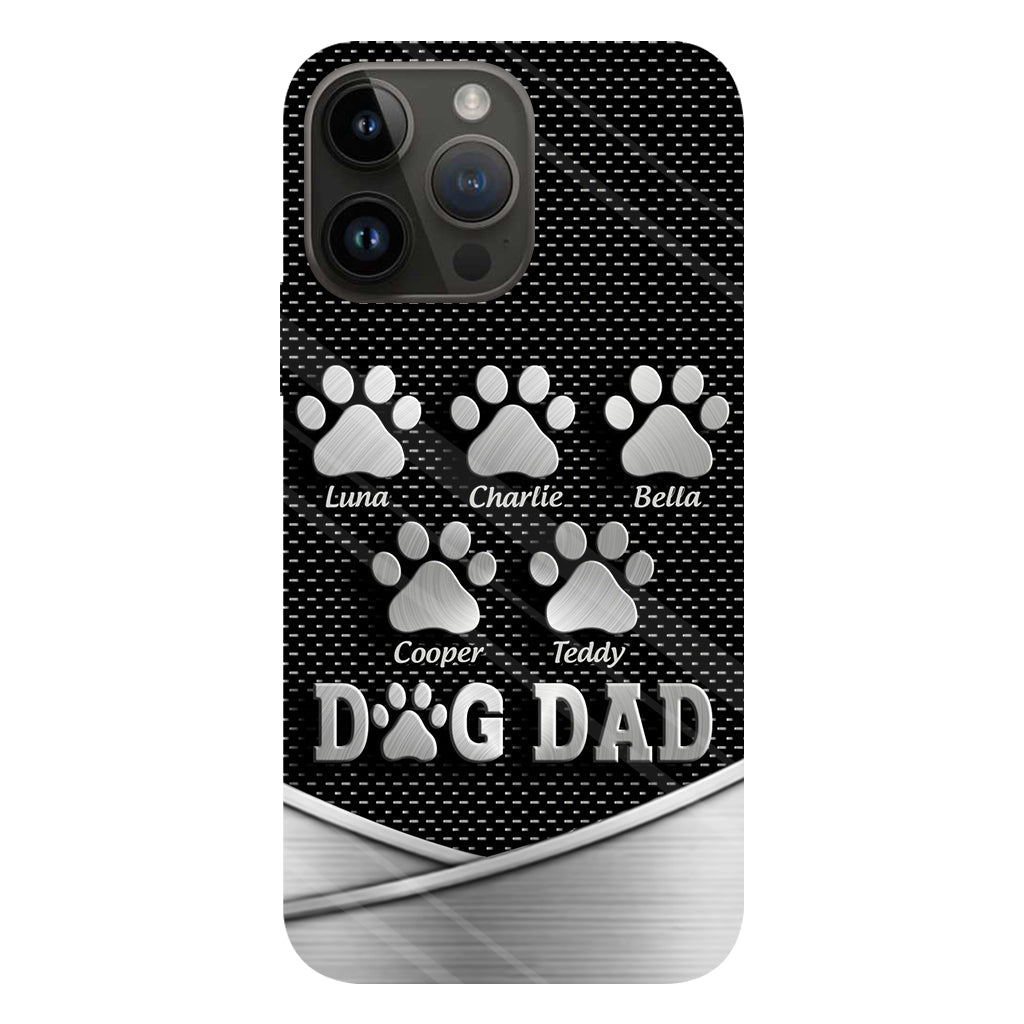 Papa de chien - Coque de téléphone personnalisée avec imprimé intégral de chien