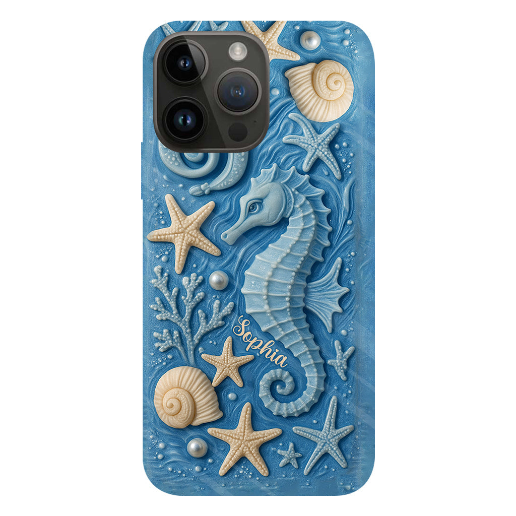 Just A Girl Who Loves Ocean - Personalized Sea Lover Full Print Phone Case