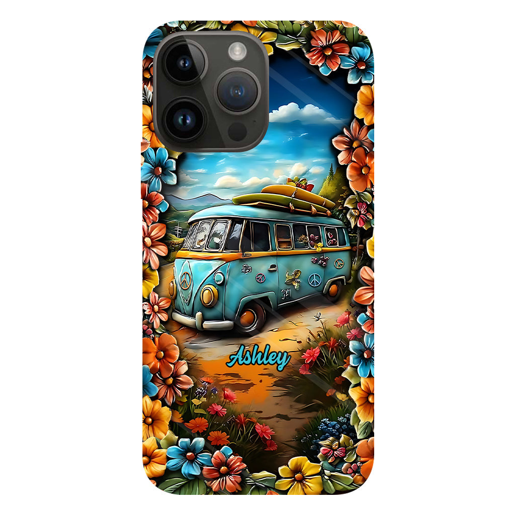 Hippie Van - Personalized Hippie Full Print Phone Case
