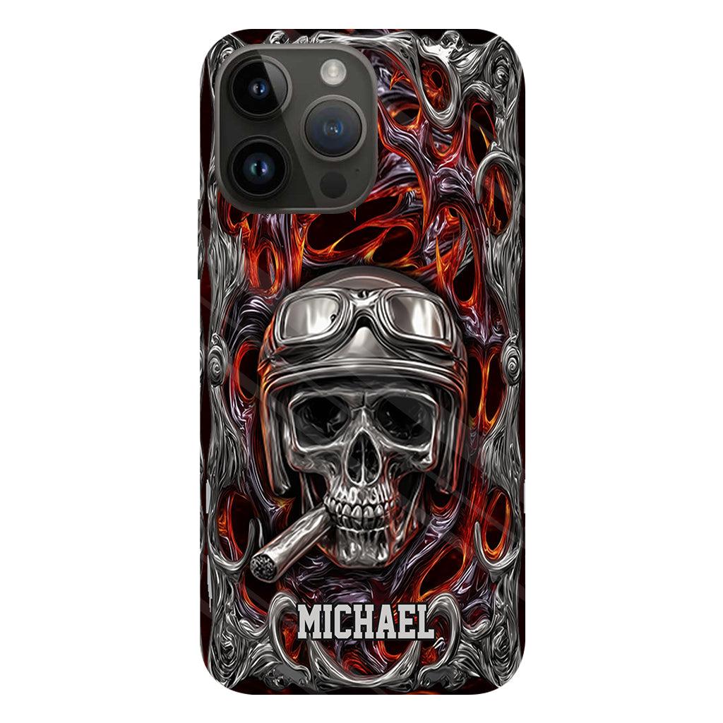 Ride Or Die - Personalized Biker Full Print Phone Case