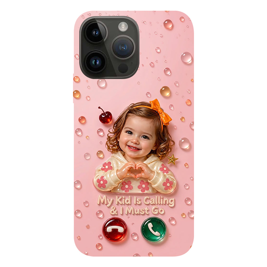 Mes enfants appellent et je dois y aller - Coque de téléphone personnalisée