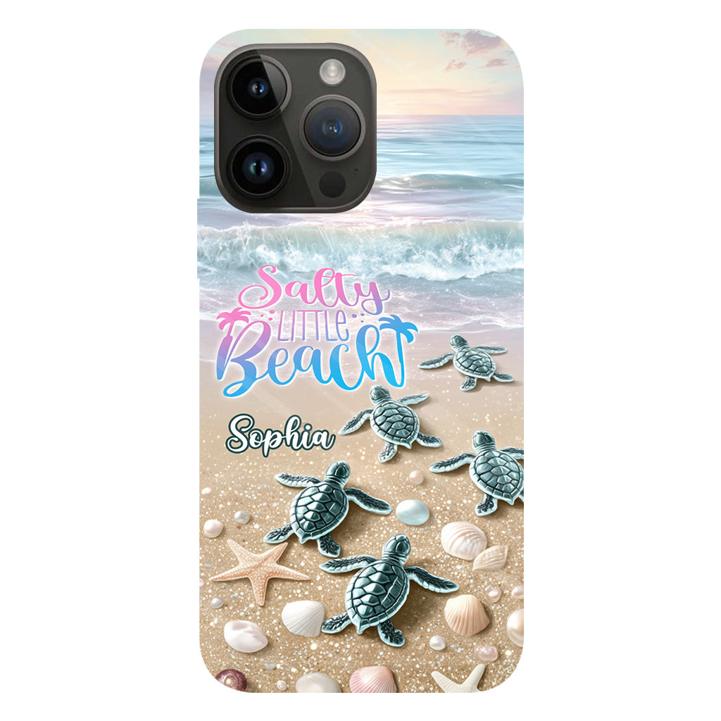 Salty Lil Beach - Personalized Sea Lover Full Print Phone Case