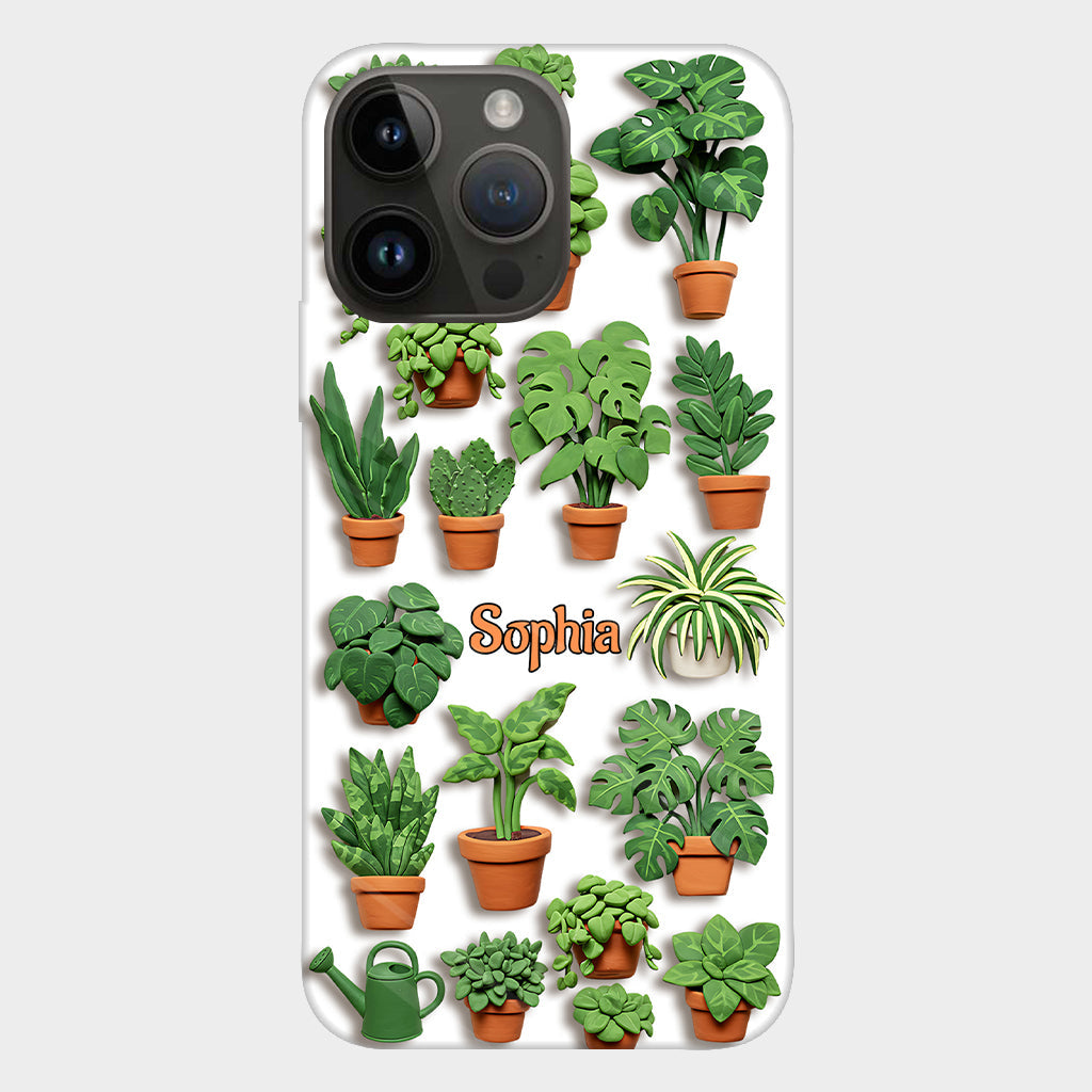 J'ai vraiment besoin de toutes ces plantes - Coque de téléphone personnalisée avec impression intégrale sur le thème du jardinage