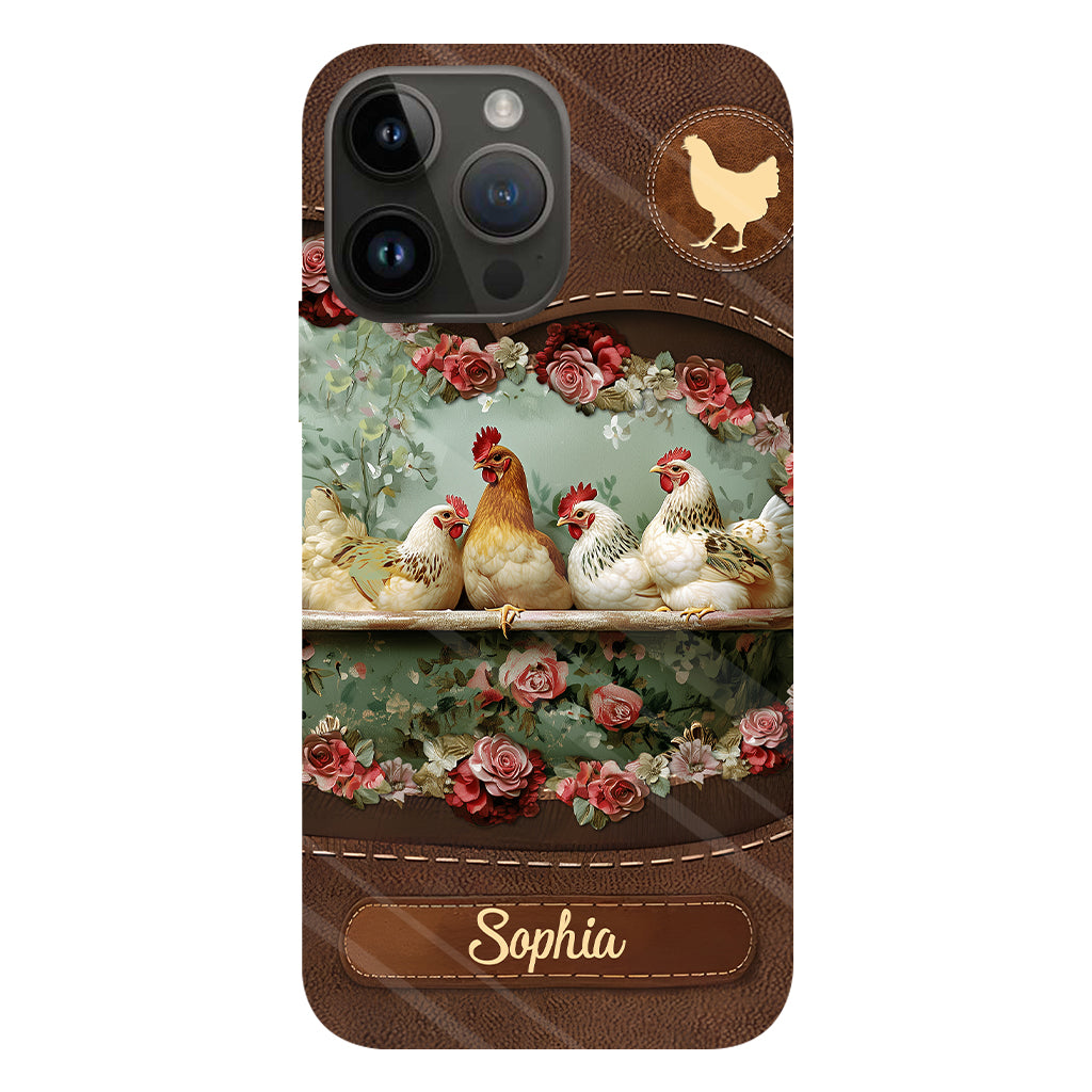 Chicken Lady - Personalized Chicken Full Print Phone Case