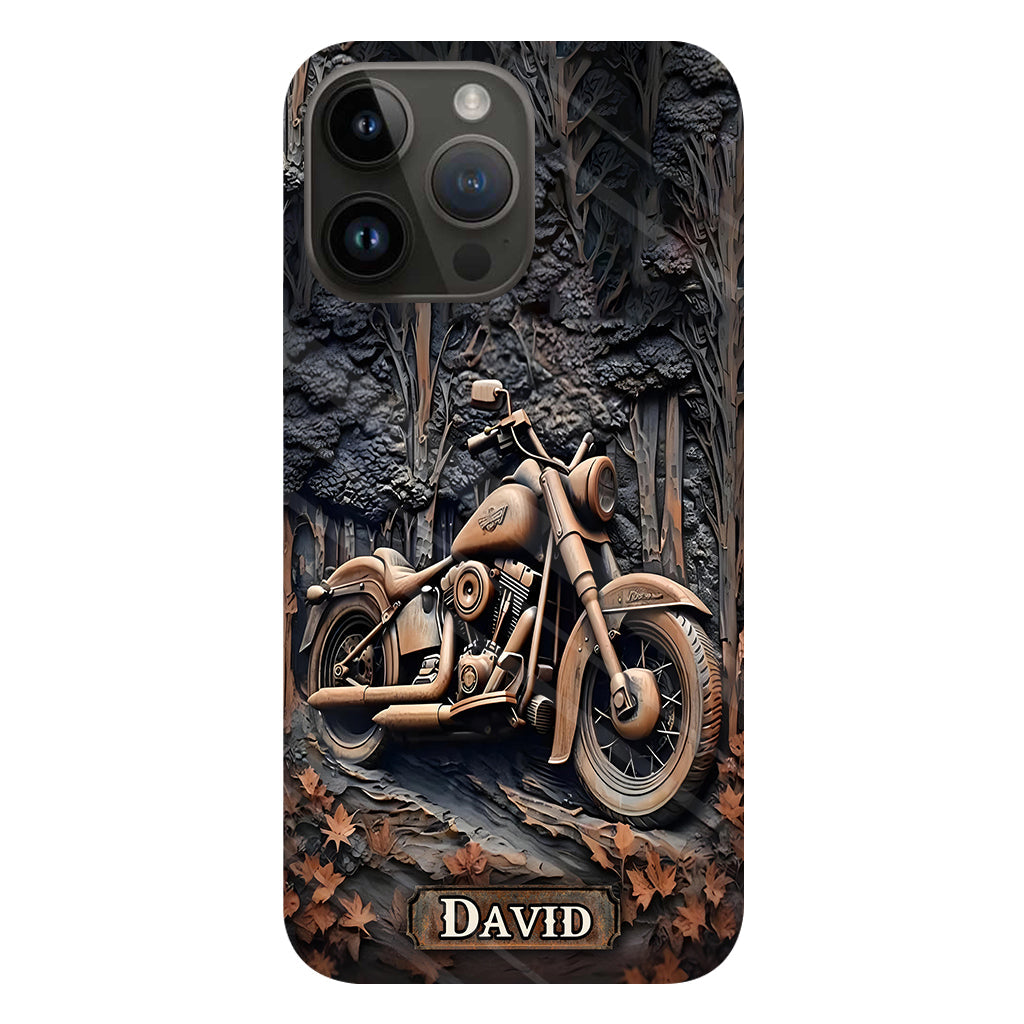 Time To Ride - Personalized Biker Full Print Phone Case