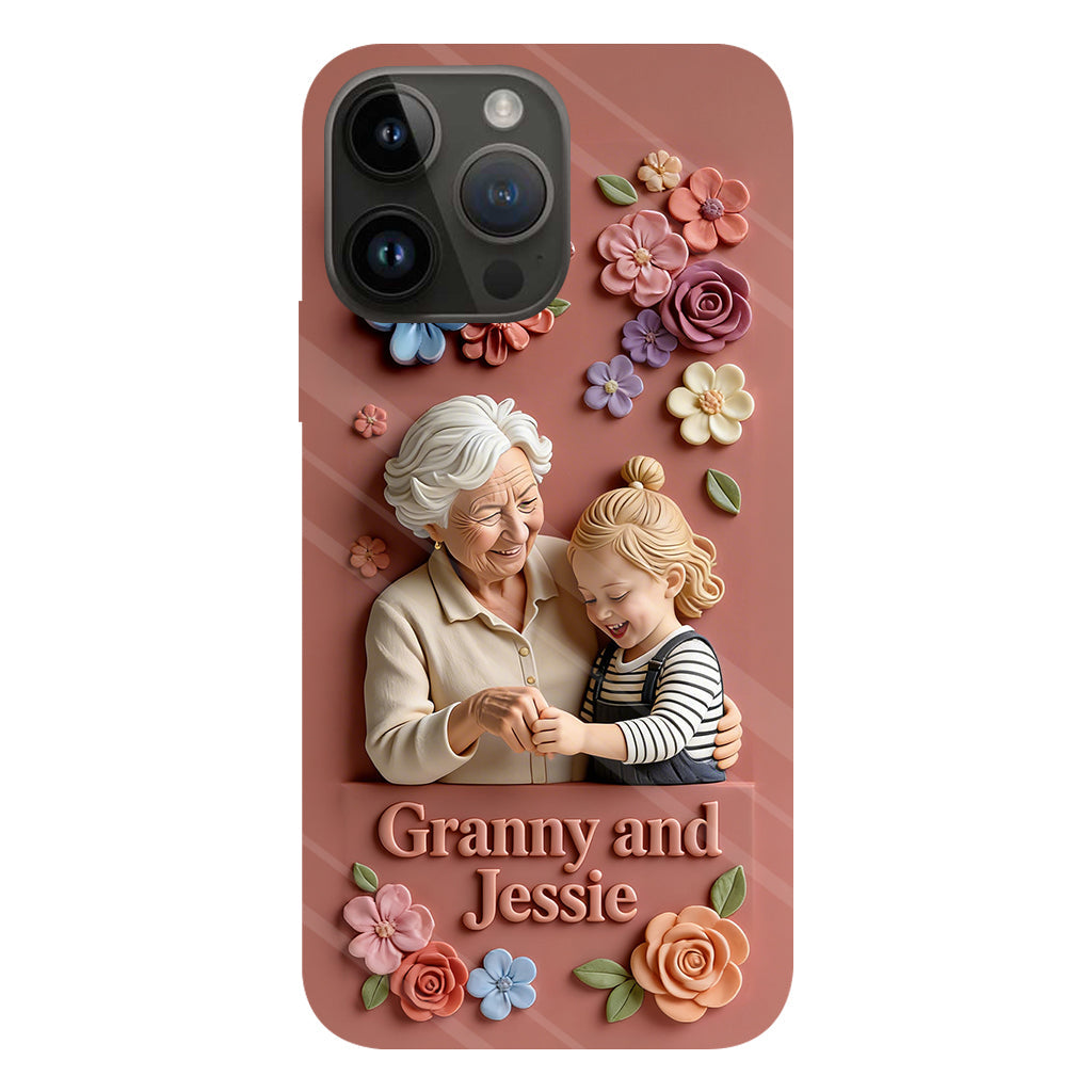 Perfect Gift For Her - Personalized Grandma Full Print Phone Case
