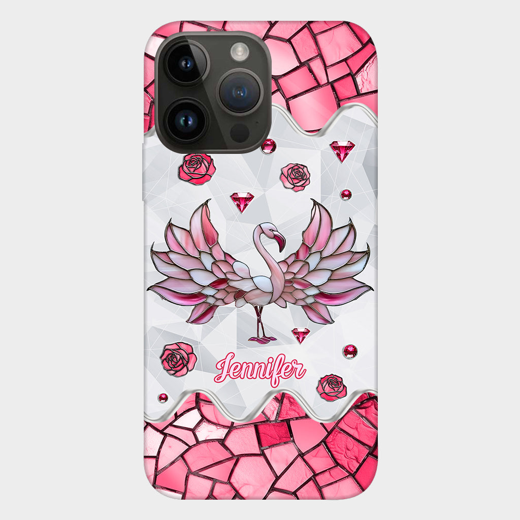 Beautiful Flamingo - Personalized Flamingo Full Print Phone Case