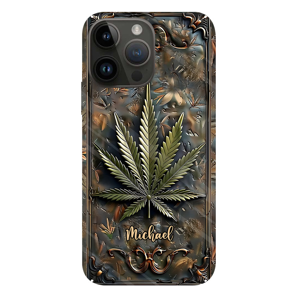 High Life - Coque de téléphone personnalisée avec impression intégrale sur le thème du cannabis