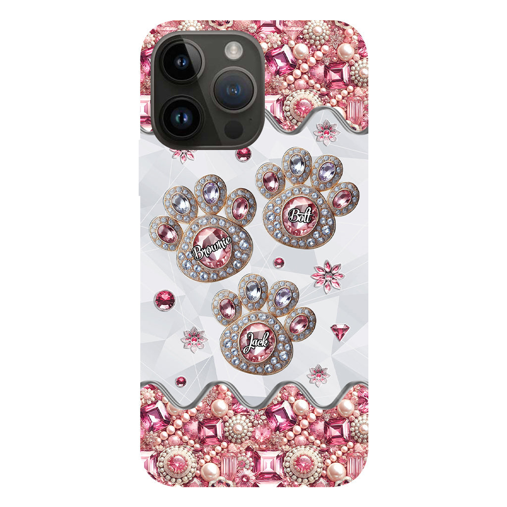 Life Is Better With My Dogs - Personalized Dog Full Print Phone Case