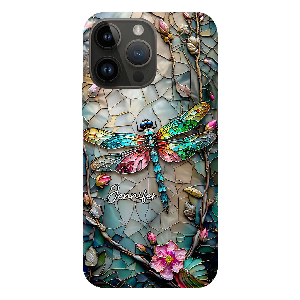 Love Dragonflies - Personalized Dragonfly Full Print Phone Case
