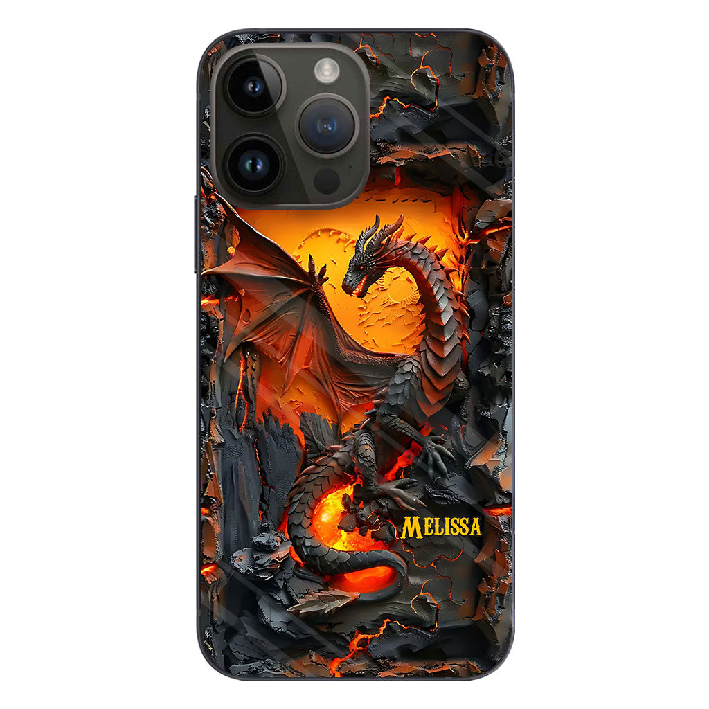 Love Dragons - Personalized Dragon Phone Case