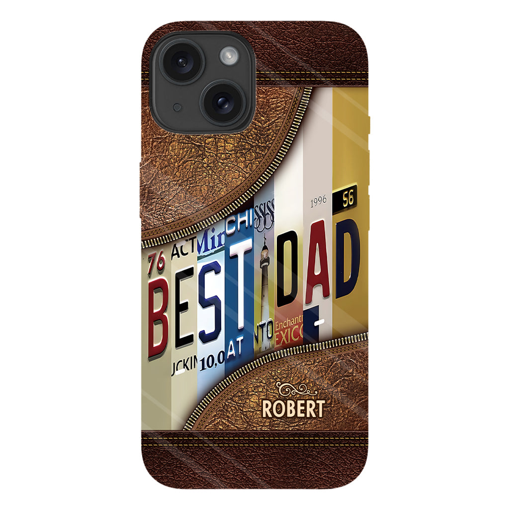 Best Dad Ever - Personalized Father Full Print Phone Case