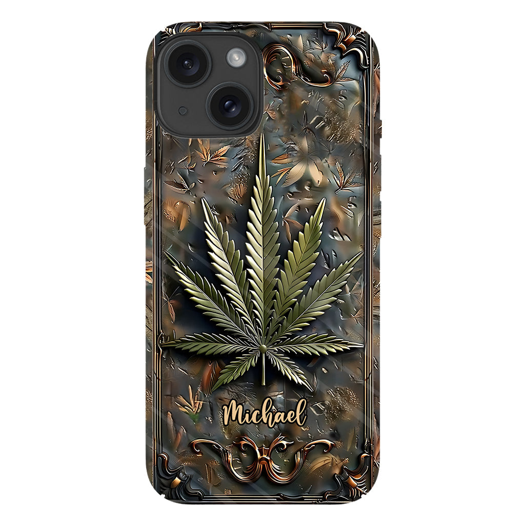 High Life - Coque de téléphone personnalisée avec impression intégrale sur le thème du cannabis