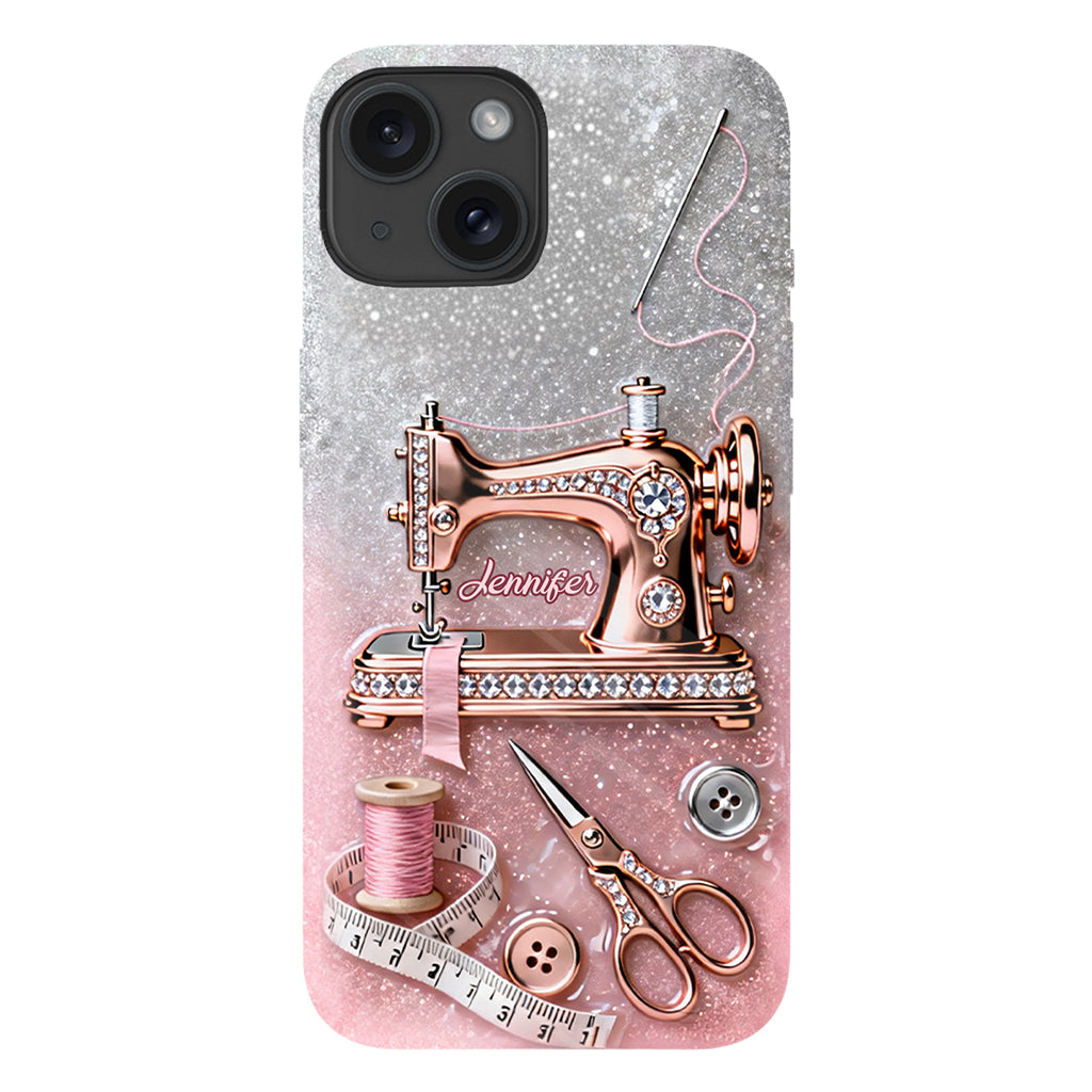 Love Sewing - Personalized Sewing Full Print Phone Case