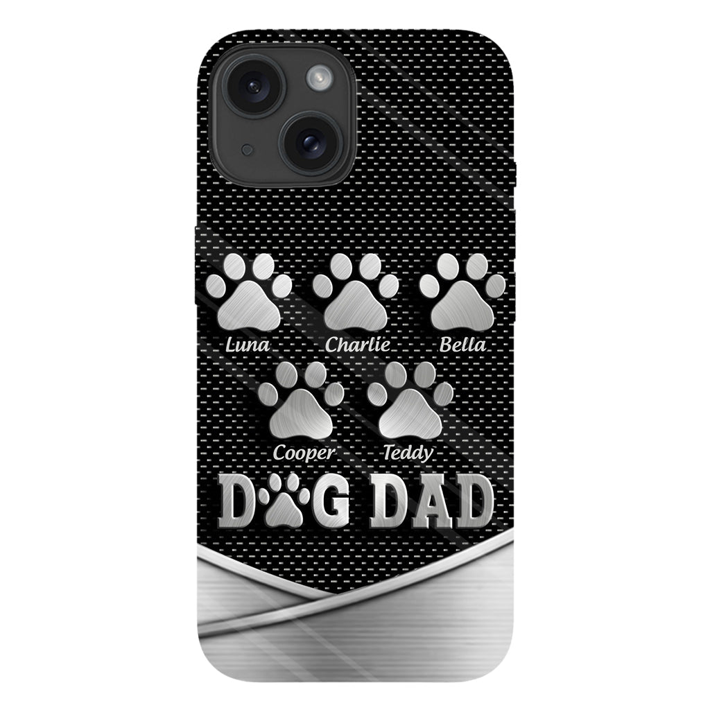 Papa de chien - Coque de téléphone personnalisée avec imprimé intégral de chien