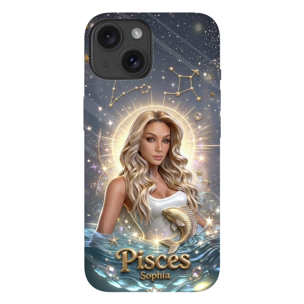 Horoscope Sign, Lucky Charm - Personalized Horoscope Full Print Phone Case
