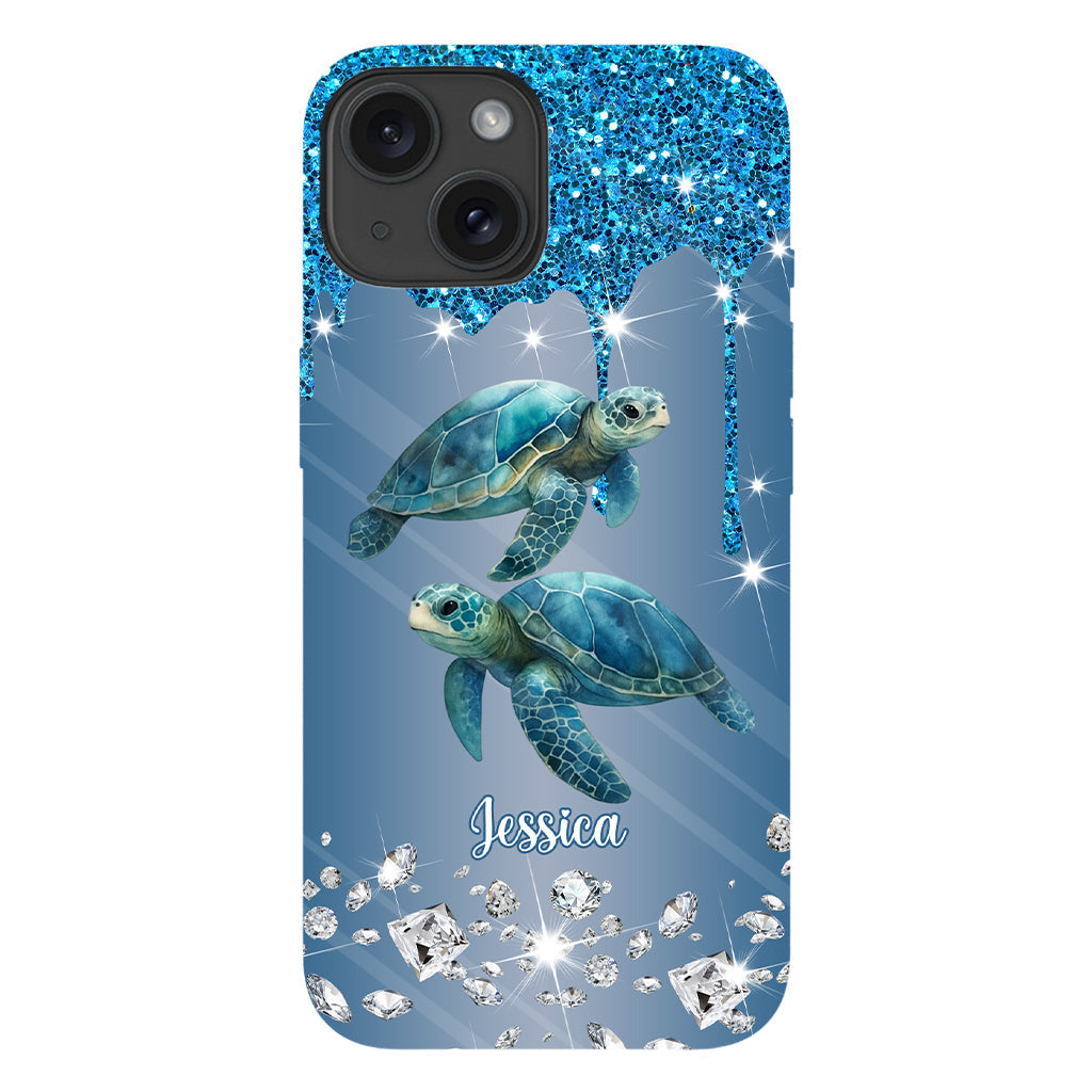 Beautiful Dolphins/ Turtles/ Whale... Gift For Sea Lover - Personalized Sea Lover Full Print Phone Case