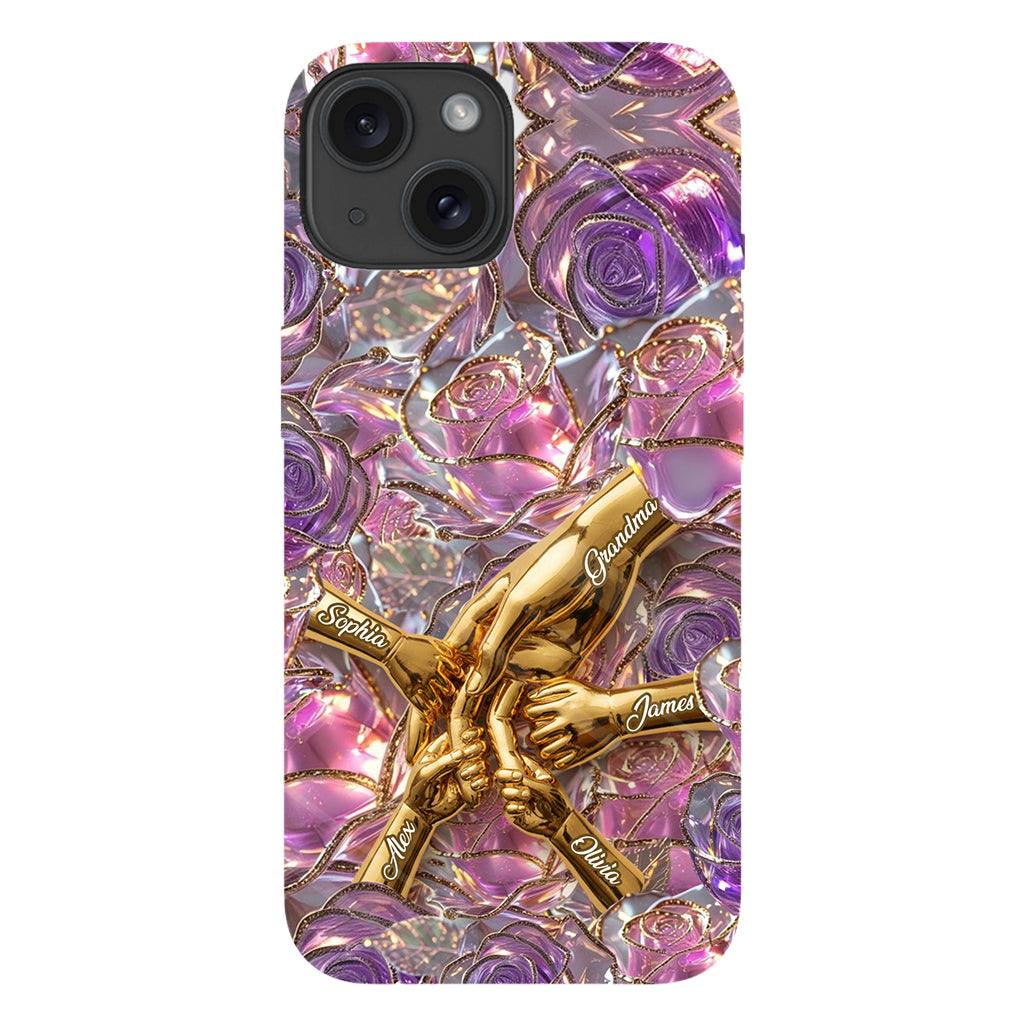 Holding Hands - Personalized Mother Full Print Phone Case