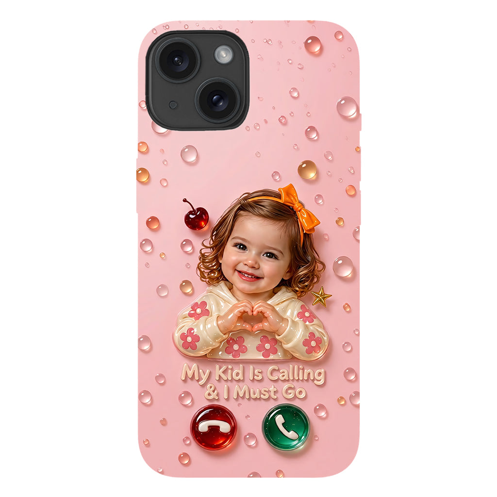 Mes enfants appellent et je dois y aller - Coque de téléphone personnalisée