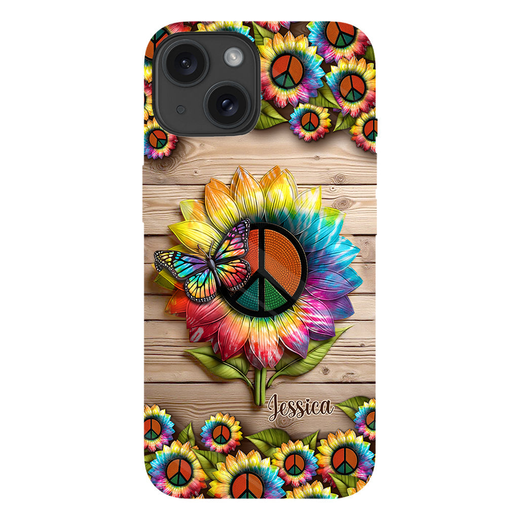 Hippie Soul - Personalized Hippie Full Print Phone Case