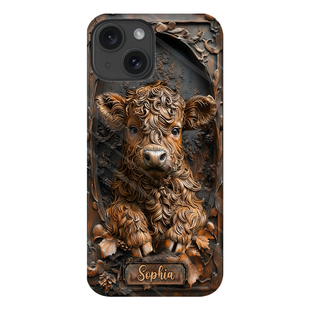 Baby Cow - Personalized Full Print Phone Case