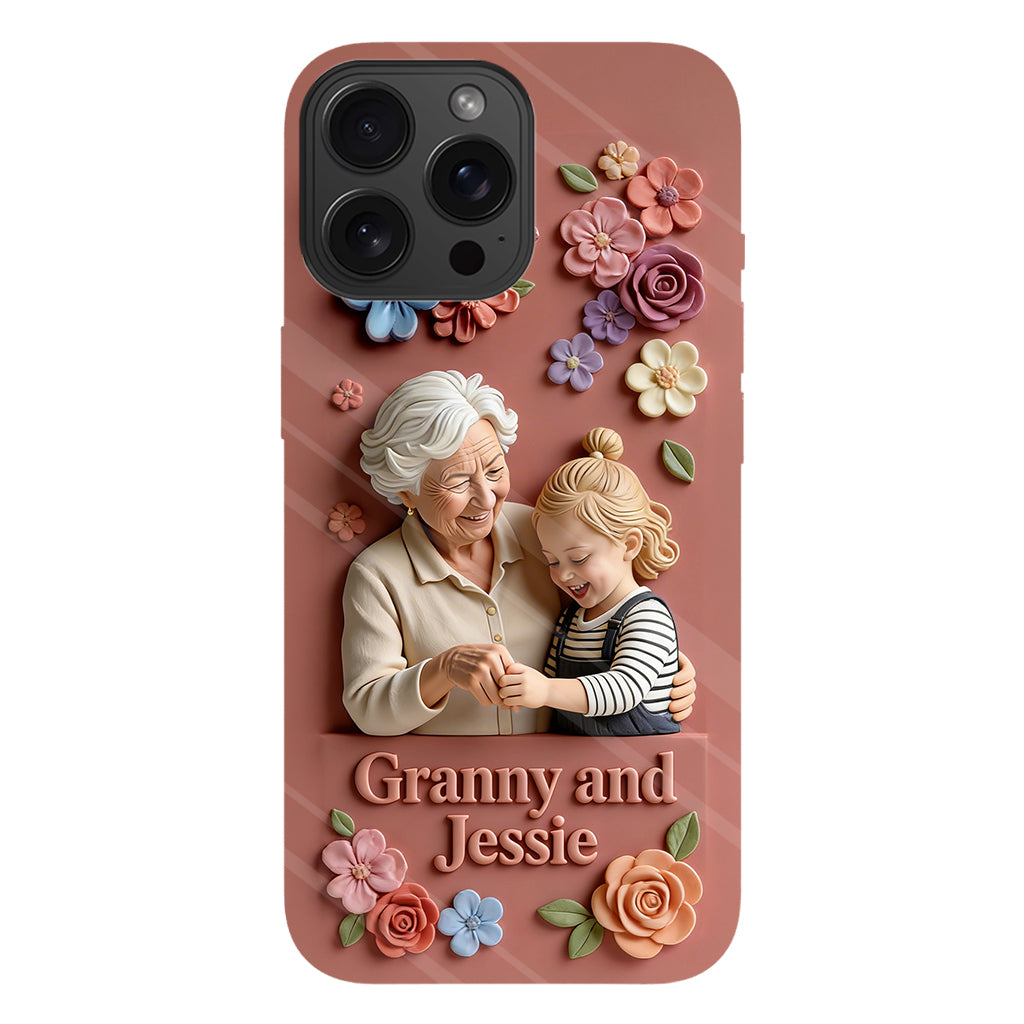 Perfect Gift For Her - Personalized Grandma Full Print Phone Case