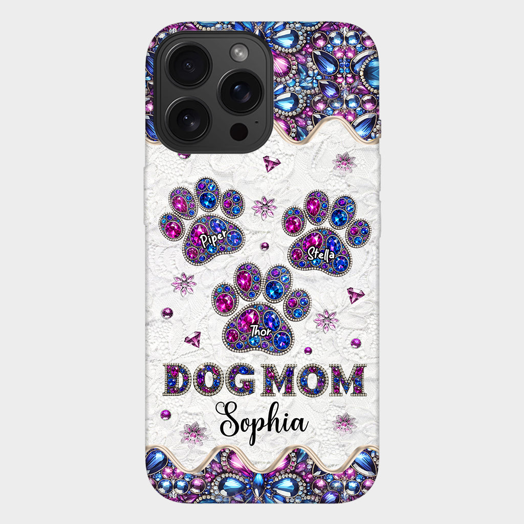 Dog Mom - Personalized Dog Full Print Phone Case