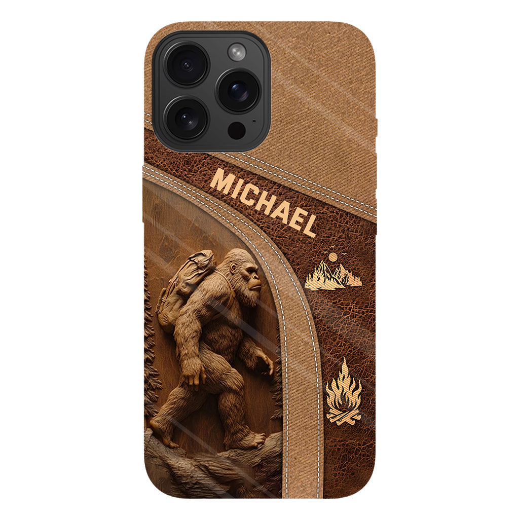 Sasquatch - Personalized Hiking Full Print Phone Case