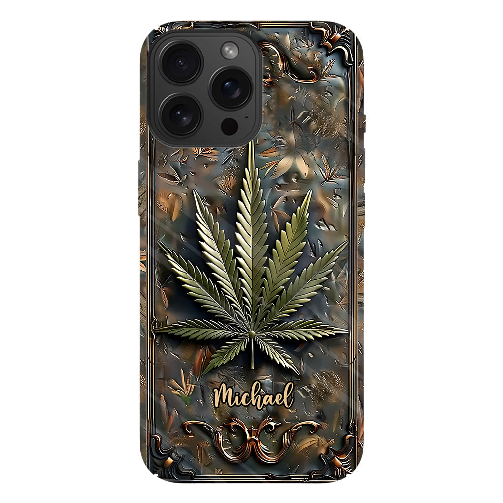 High Life - Coque de téléphone personnalisée avec impression intégrale sur le thème du cannabis