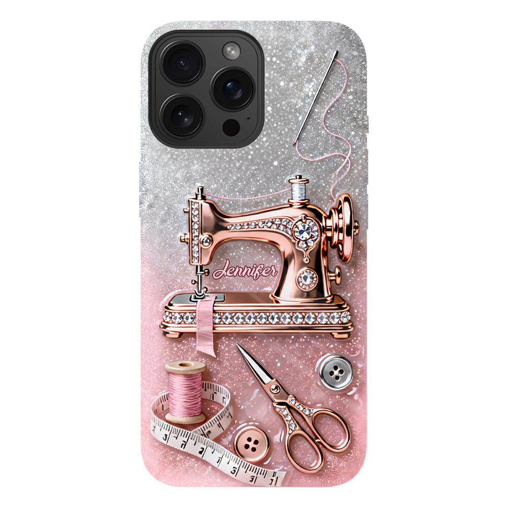 Love Sewing - Personalized Sewing Full Print Phone Case