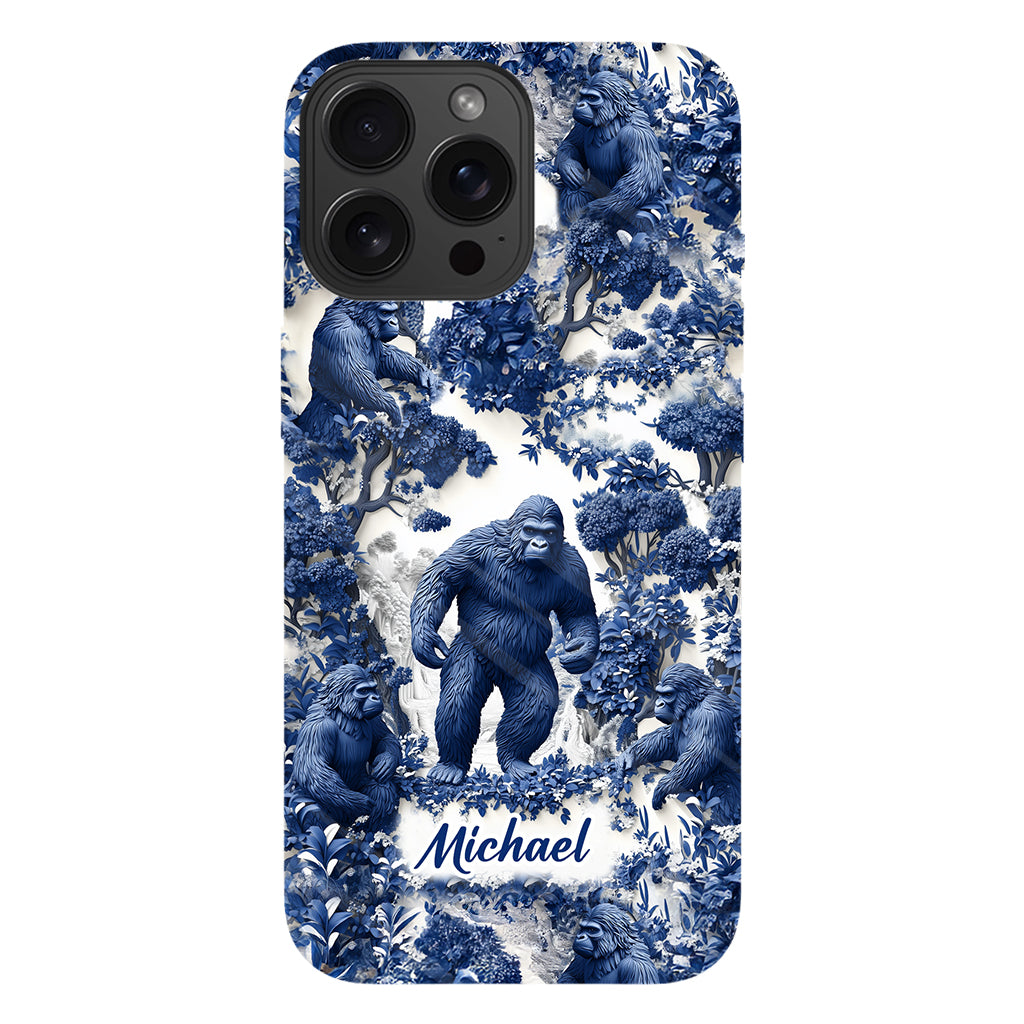 Ambiance estivale Bigfoot - Coque de téléphone personnalisée avec imprimé intégral - Randonnée