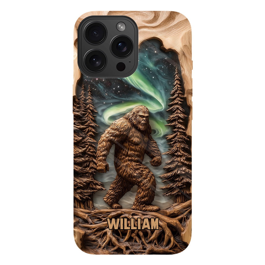 Into The Forest I Go - Personalized Hiking Full Print Phone Case