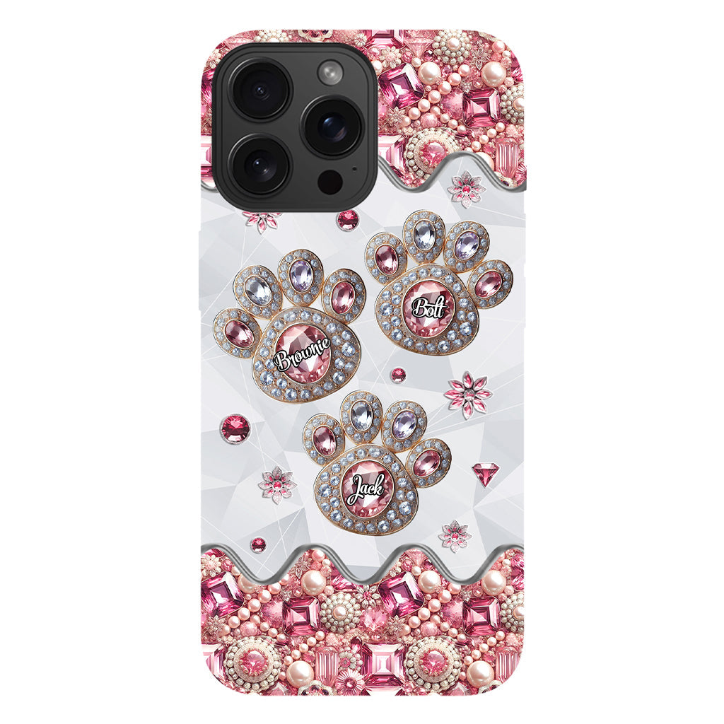 Life Is Better With My Dogs - Personalized Dog Full Print Phone Case