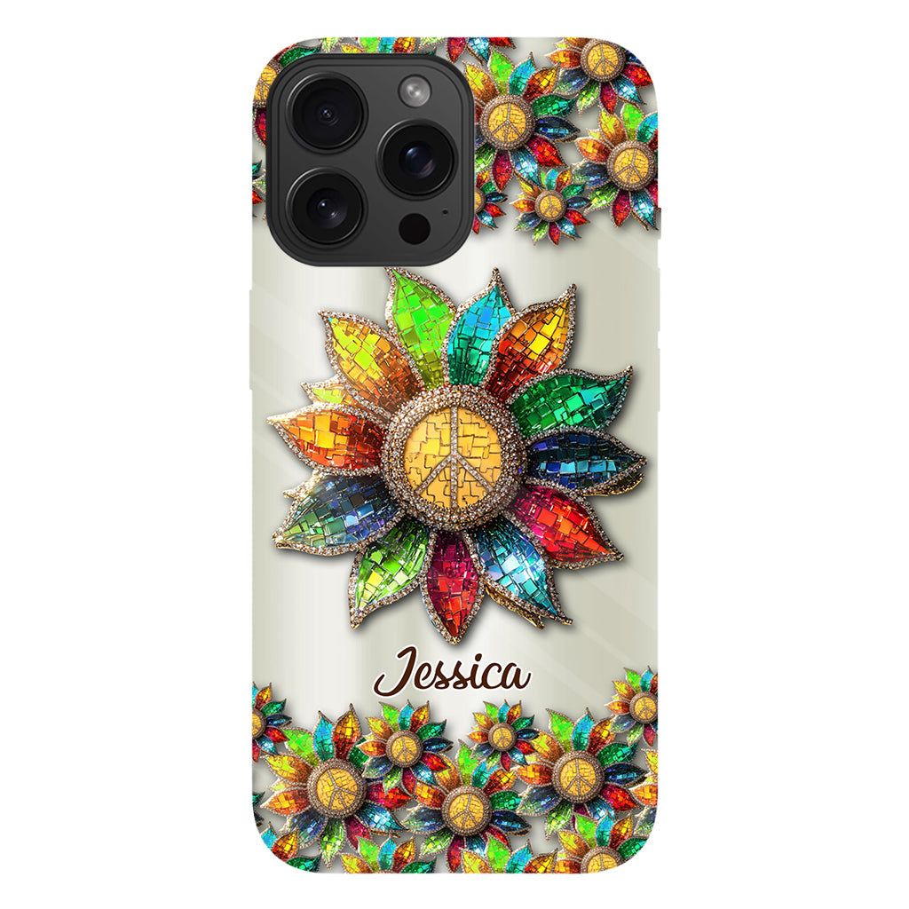 Hippie Soul - Personalized Hippie Full Print Phone Case