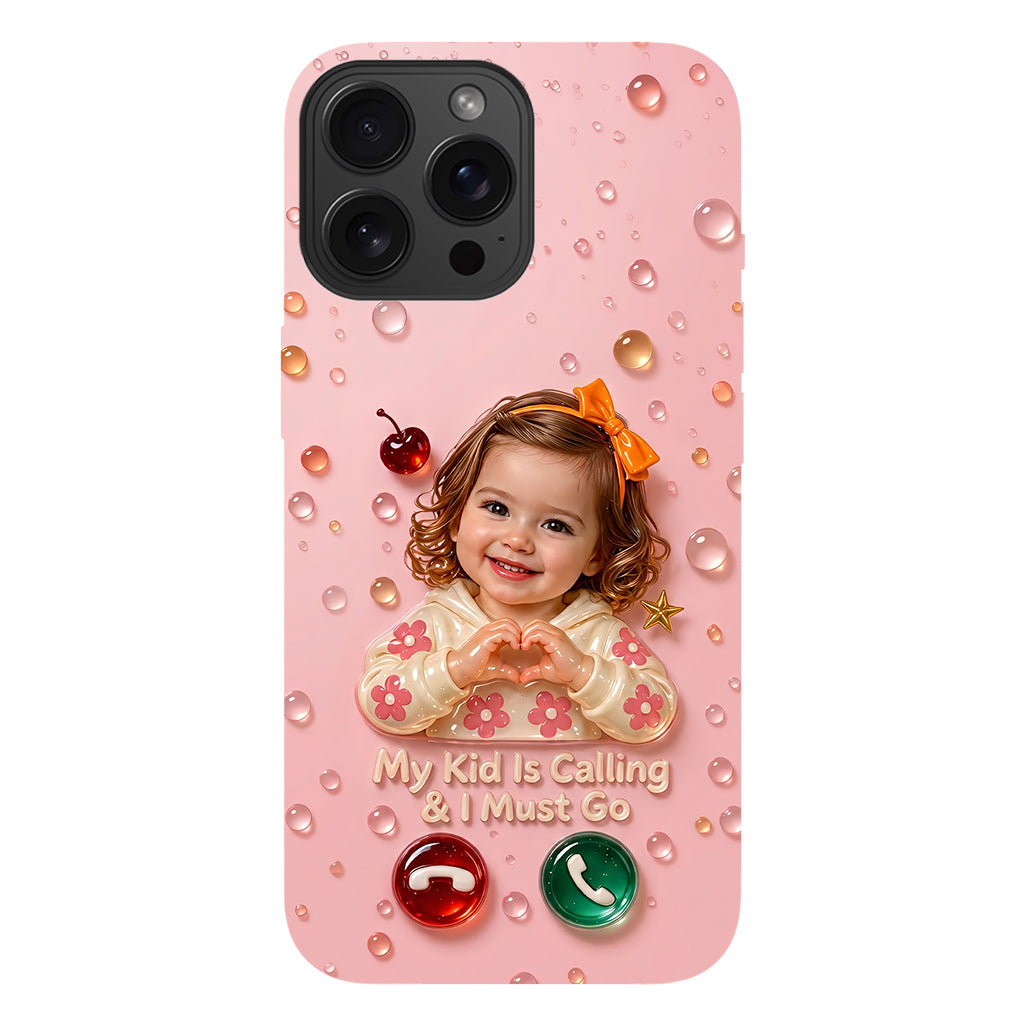 Mes enfants appellent et je dois y aller - Coque de téléphone personnalisée