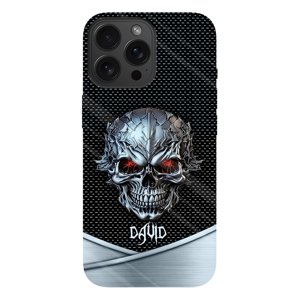 Cool Skull - Personalized Skull Full Print Phone Case